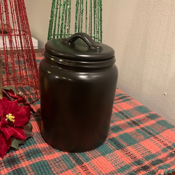 Black Rae Dunn Store Canister - Picture 2 of 4